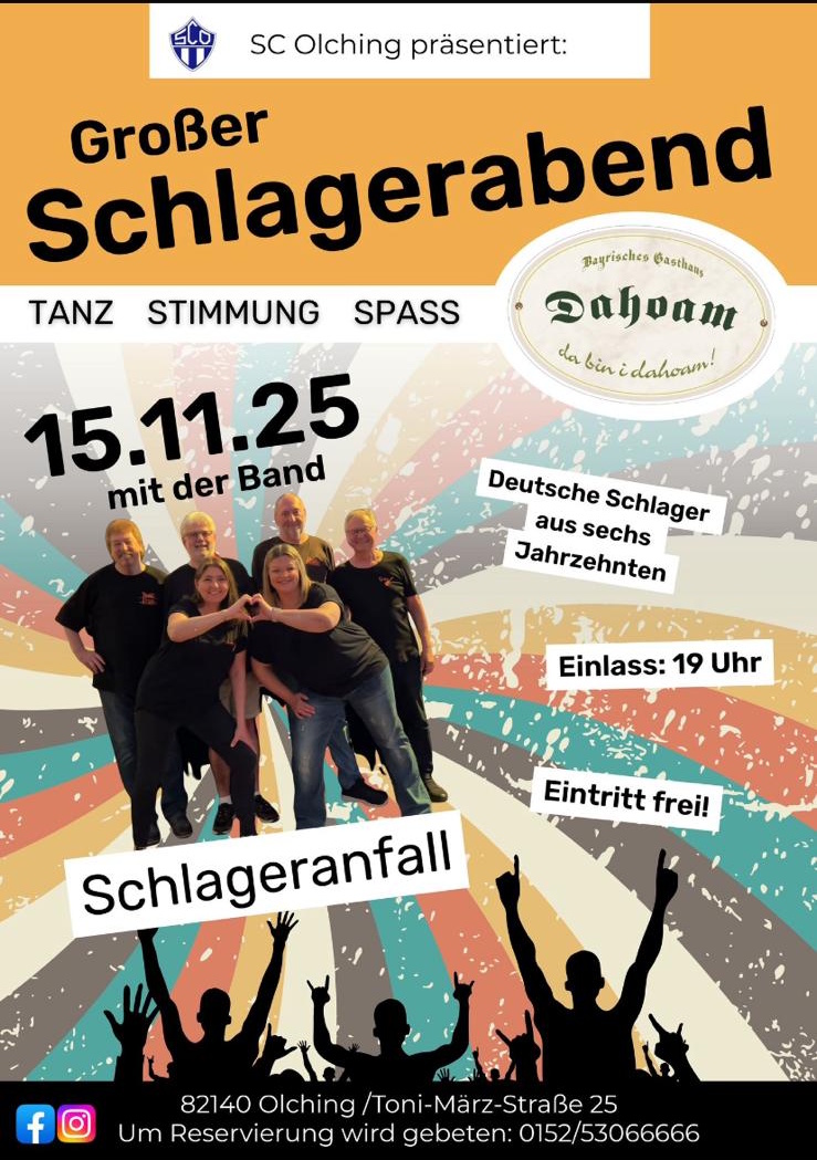 Featured image for “Großer Schlagerabend am 15.11.2025”