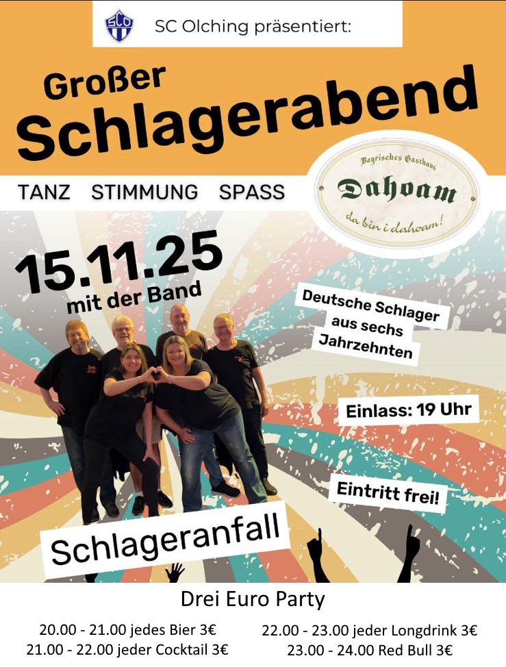 Featured image for “Großer Schlagerabend am 15.11.2025”