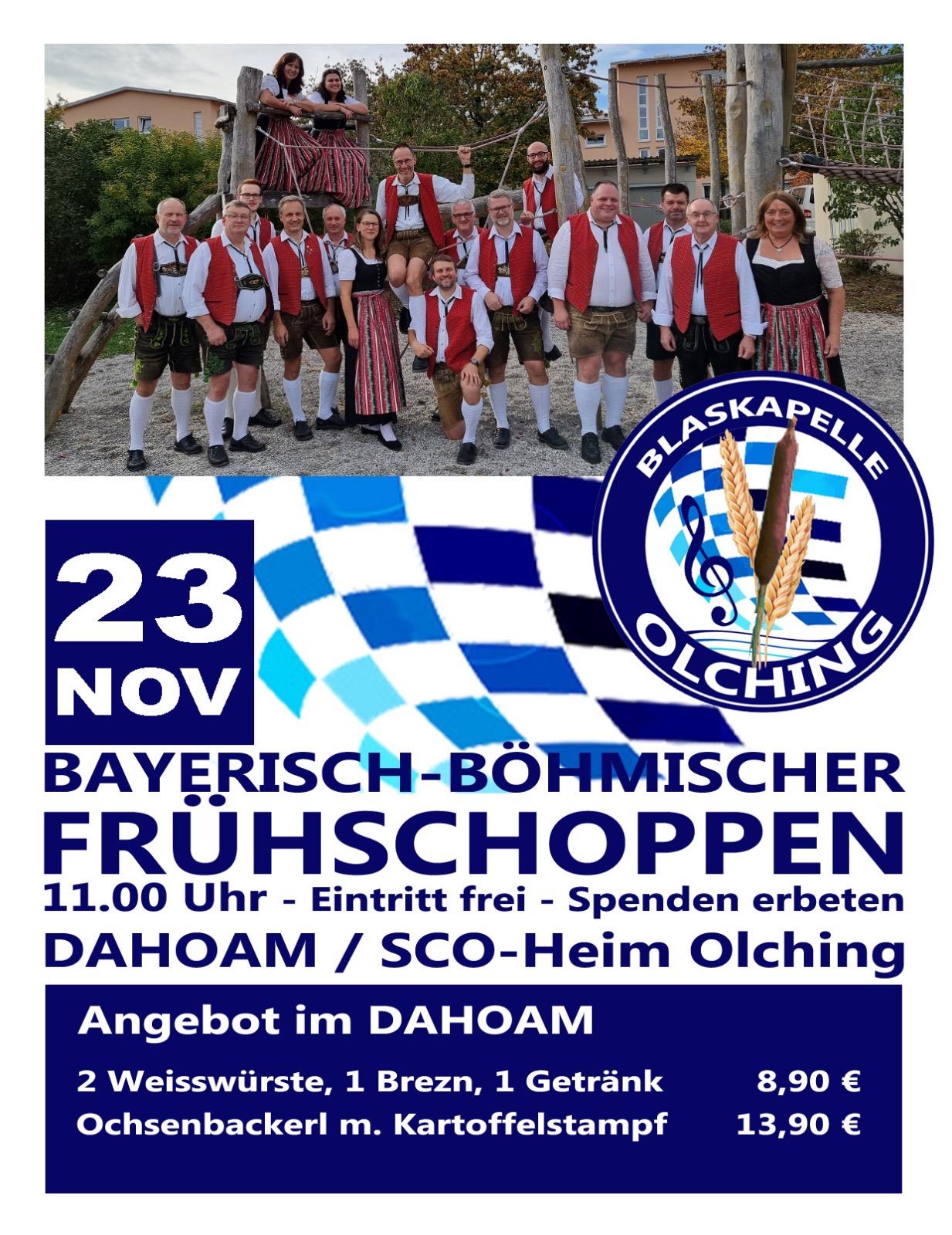 Featured image for “Bayerisch-Böhmischer Frühschoppem am 23.11.2025”