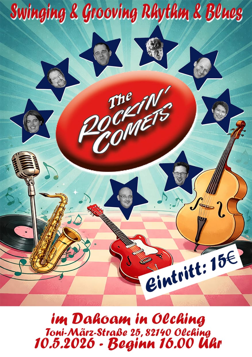 Featured image for “The Rockin‘ Comets am 10.05.2026”