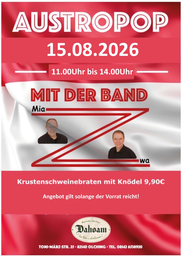 Featured image for “AUSTROPOP am 15.08.2026”
